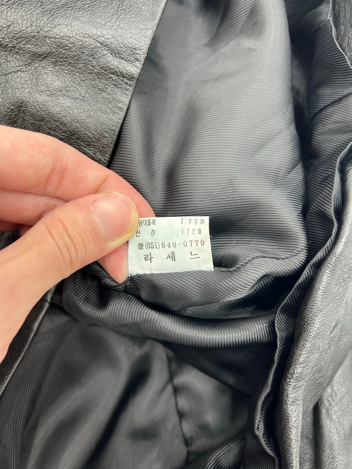 빈티지 밍크 퍼 레더자켓 상품이미지6