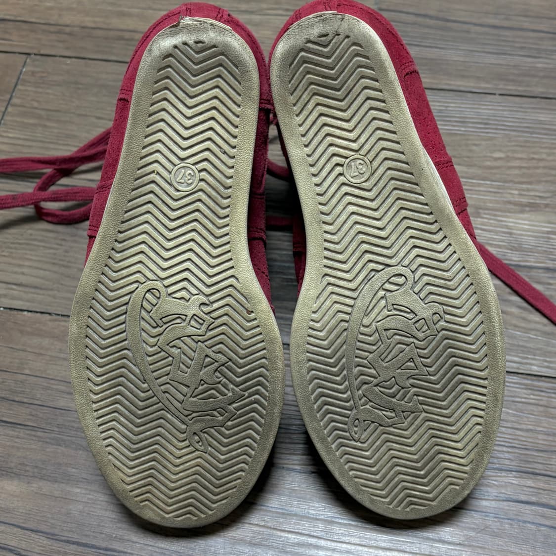 Ash BOWIE 하이탑 웨지 스니커즈 37 상품이미지4