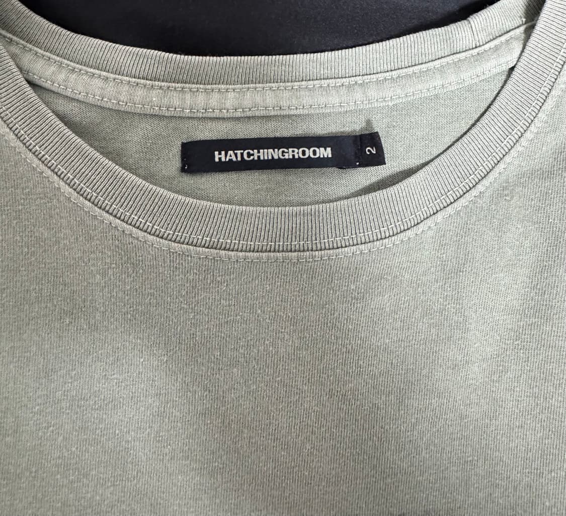 해칭룸 고스트티 오버 다잉 빈티지 그린 (2) 상품이미지2