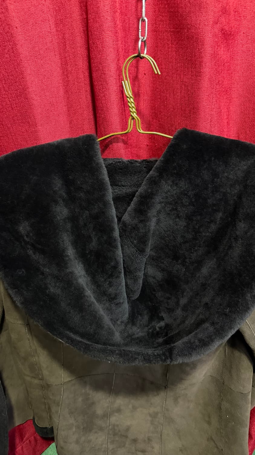 빈스 후드 무스탕 코트 S 상품이미지7