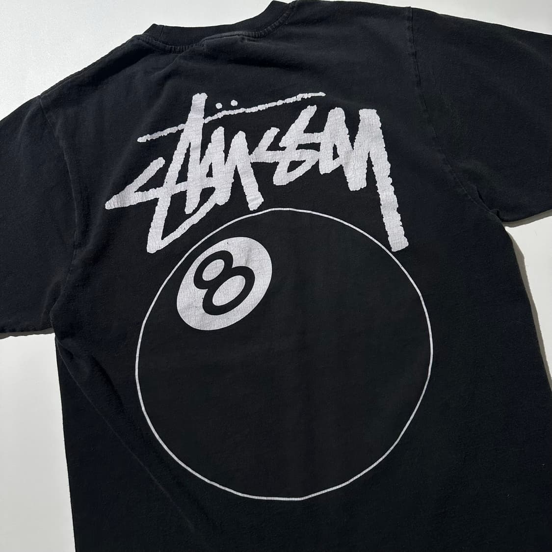 스투시 8볼 반팔 티셔츠 블랙 상품이미지3