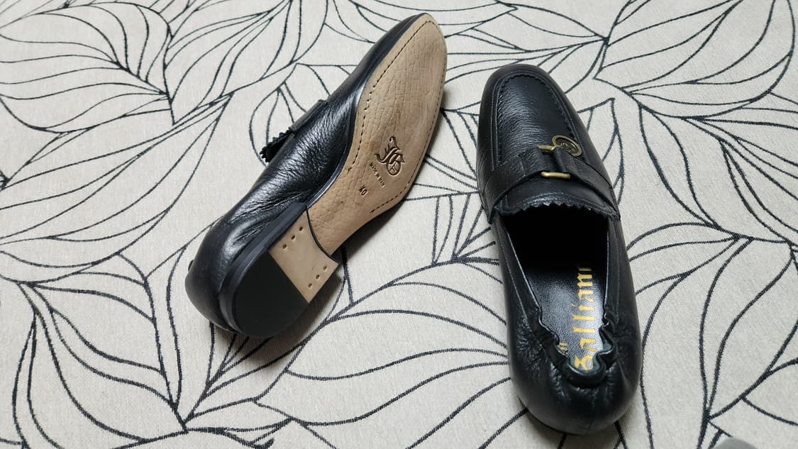 존갈리아노 남성  나파가죽 로퍼 40사이즈 255~260 상품이미지5