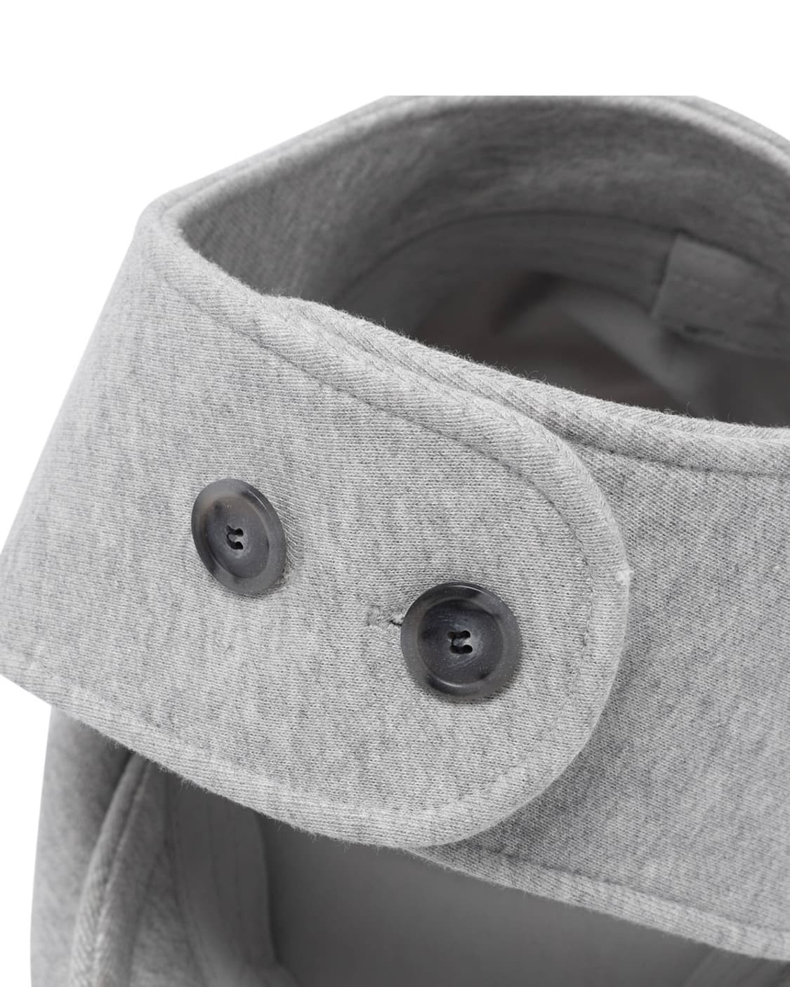 더콜디스트모먼트 SKULL SCARF HUNTING CAP_GREY 상품이미지3