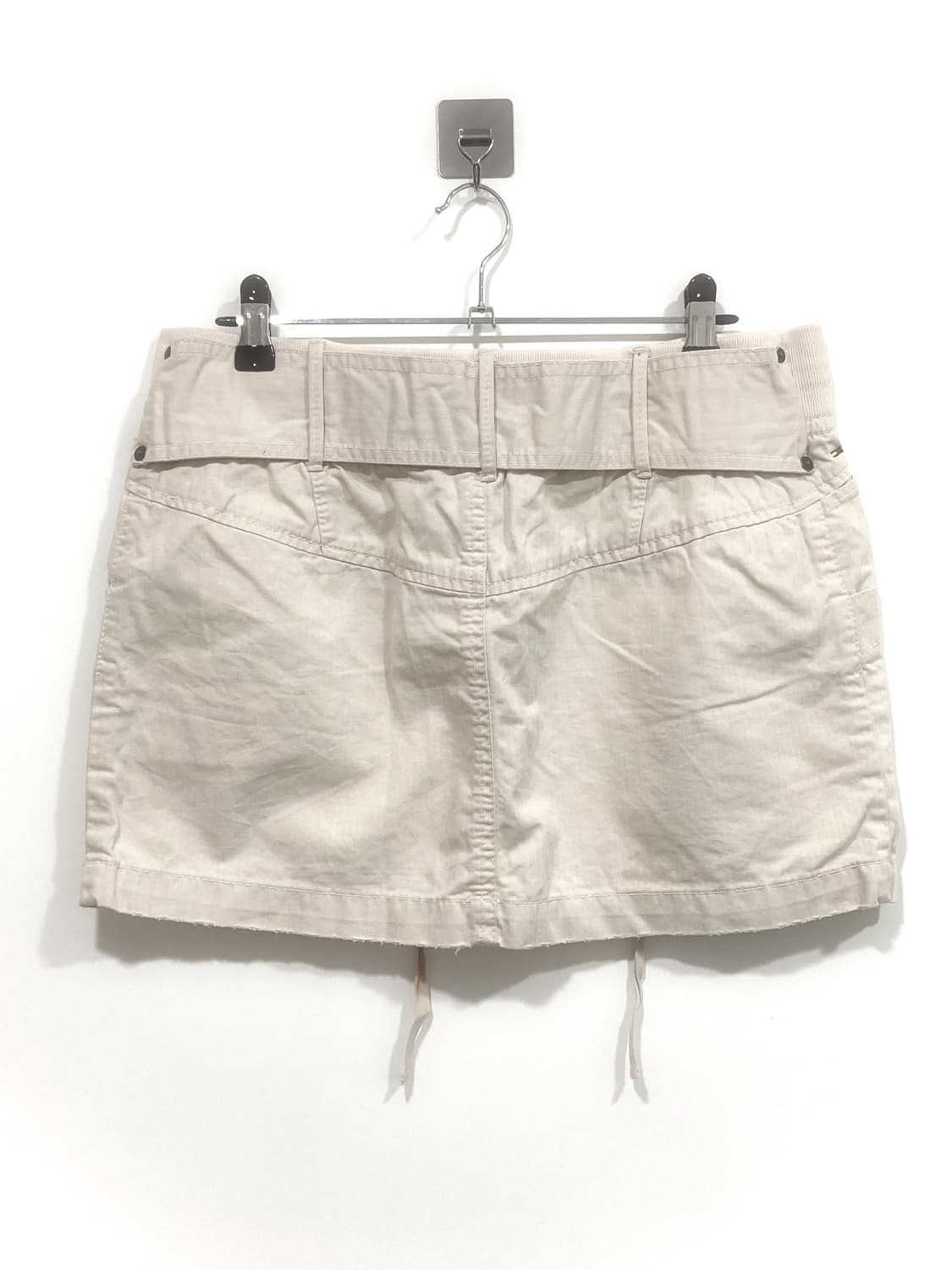 ivory string short skirt 상품이미지3