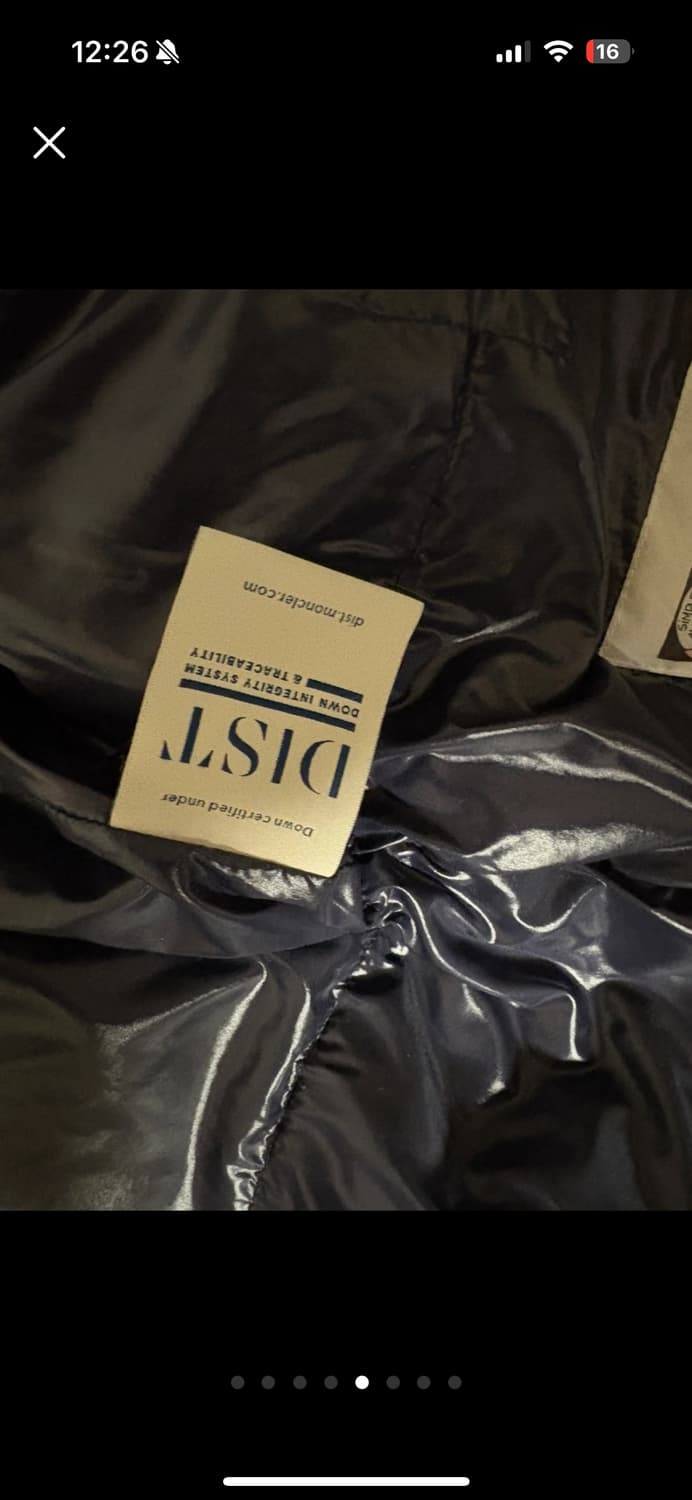 몽클레어 네이비 패딩 상품이미지5