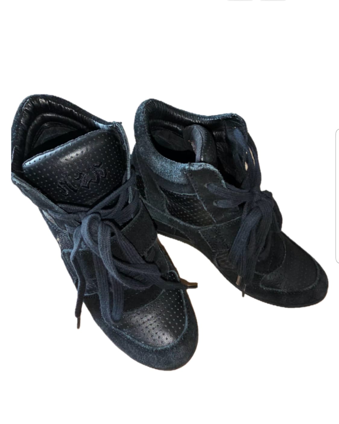 Ash 아쉬 웨지힐 스니커즈 블랙 36 상품이미지1