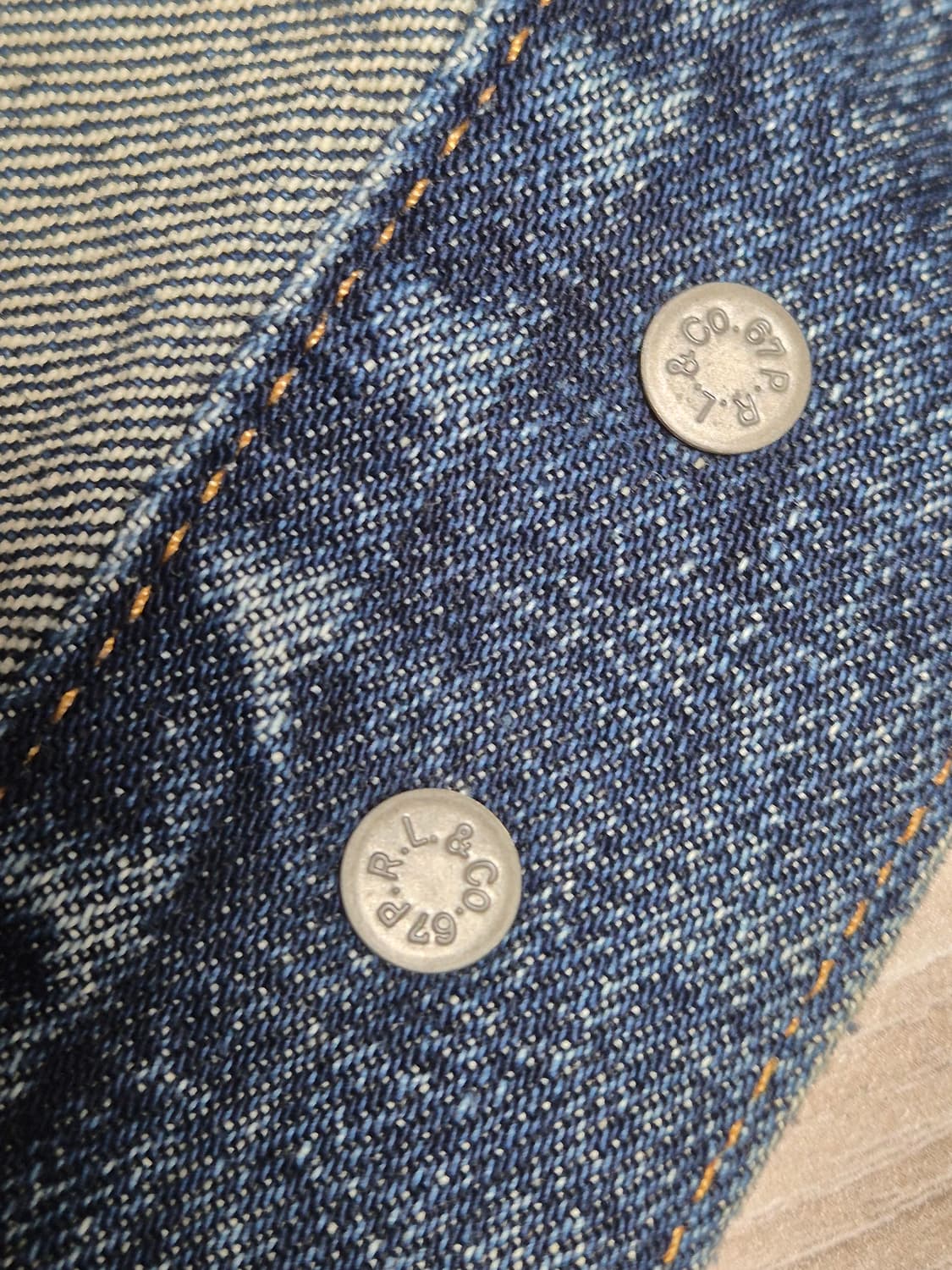 폴로랄프로렌 / 페이디드 데님 트러커 / XXL 상품이미지8