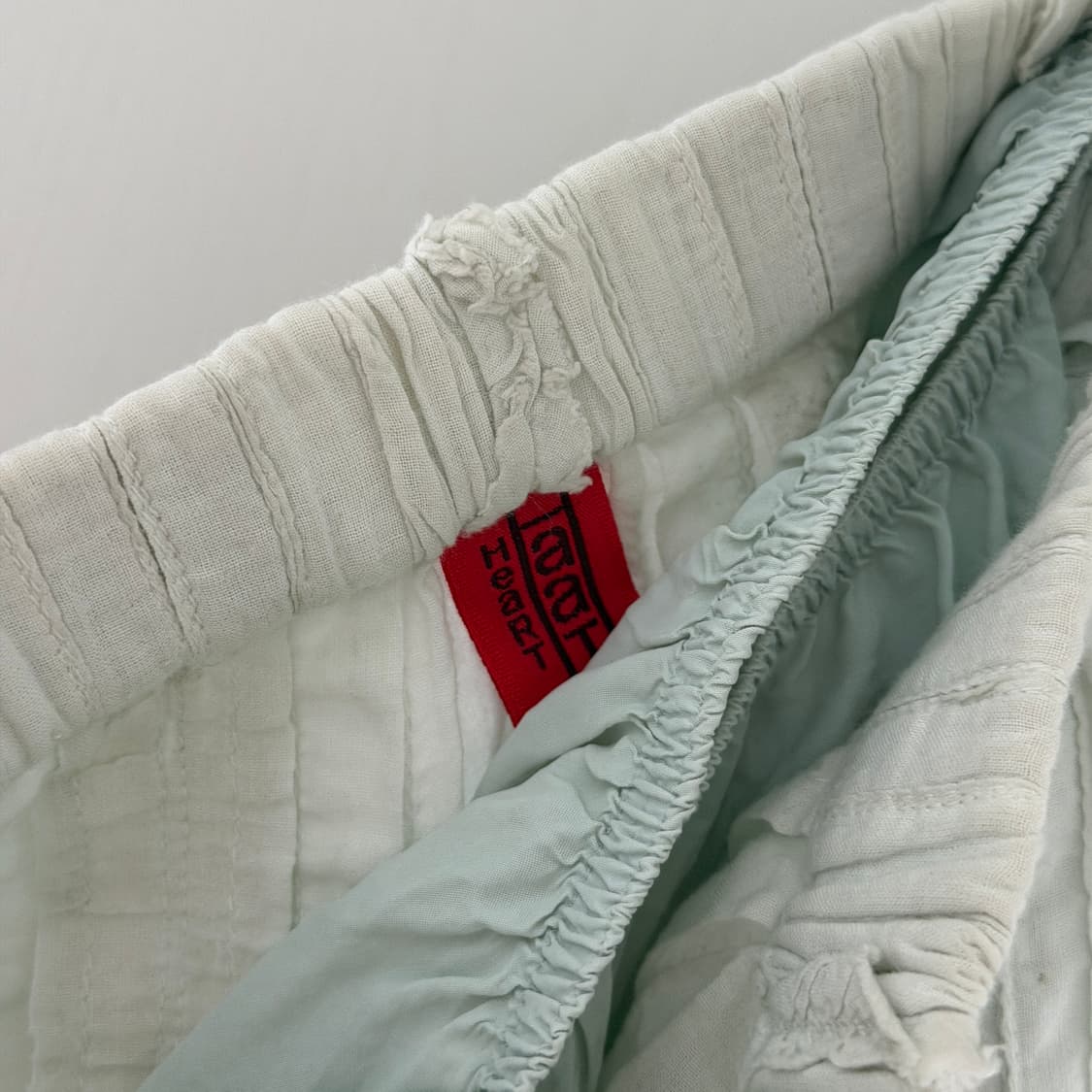 Issey miyake Haat 이세이미야케 하트 민트 스커트 상품이미지3