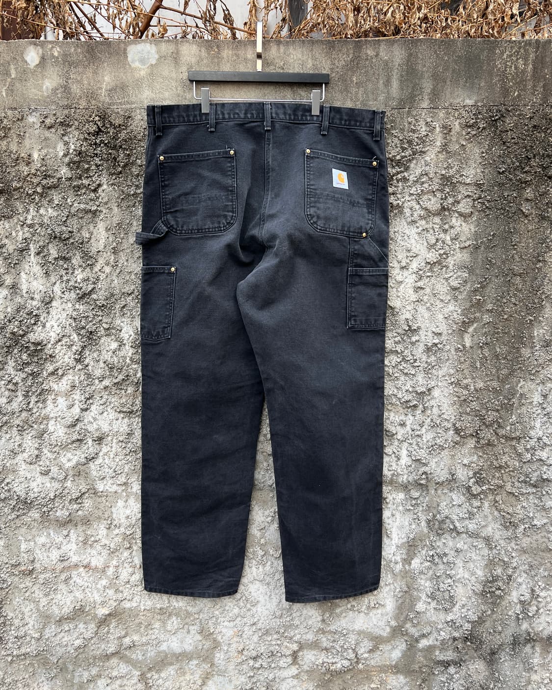 [40] 90s 미국제 칼하트 블랙 더블니 B01 BLK 상품이미지4