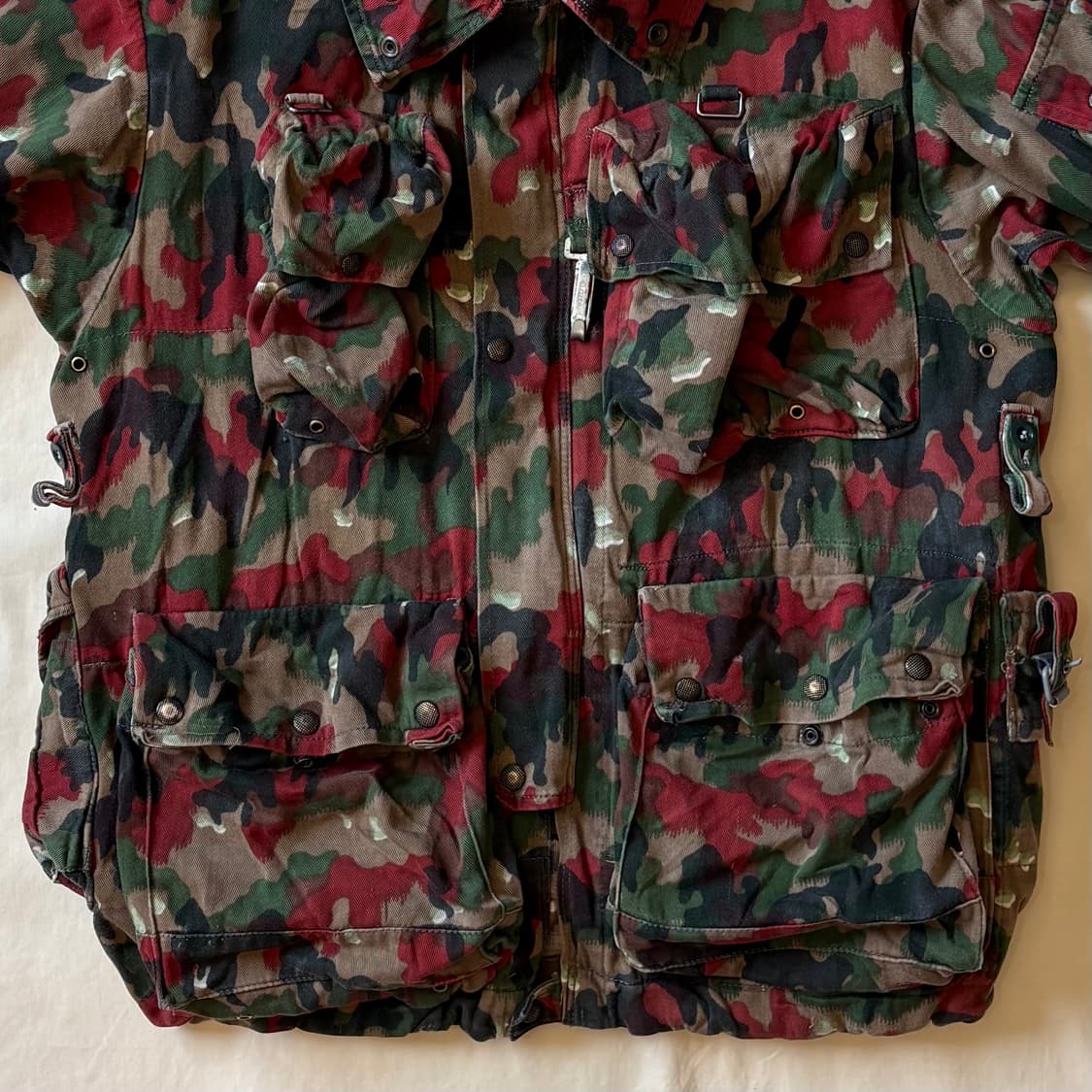 [52] 80s Swiss Army M70 알펜플라주 필드 자켓 상품이미지4