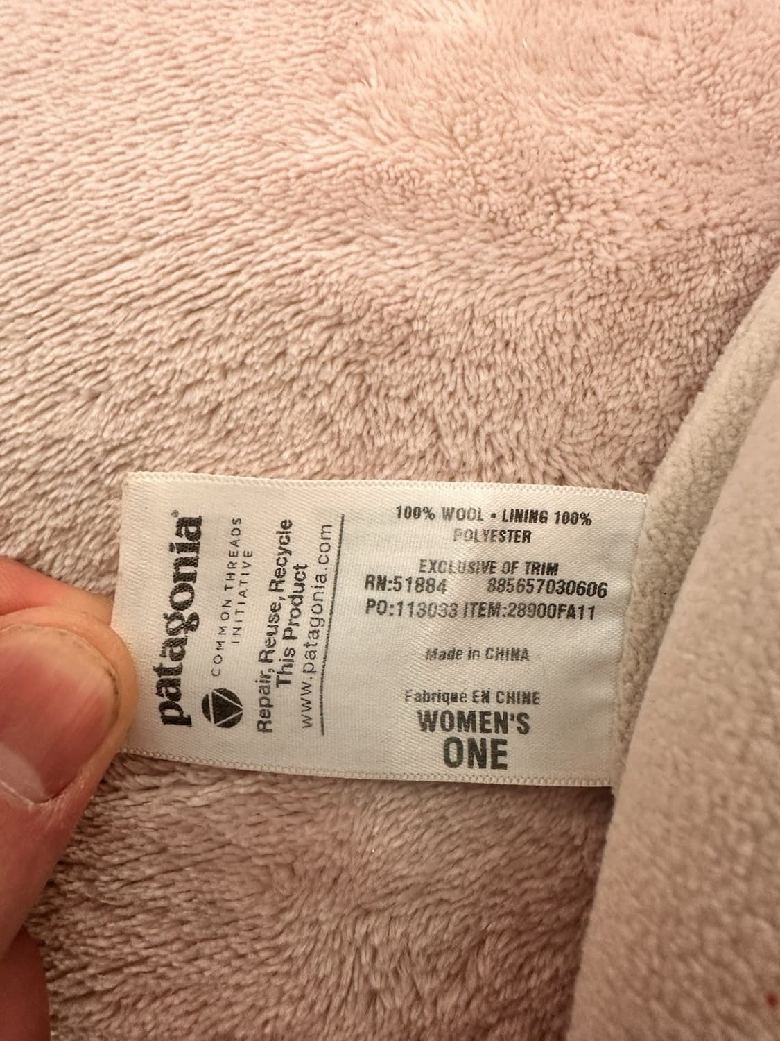 파타고니아 핸드크로셰 울 니트 비니 상품이미지4