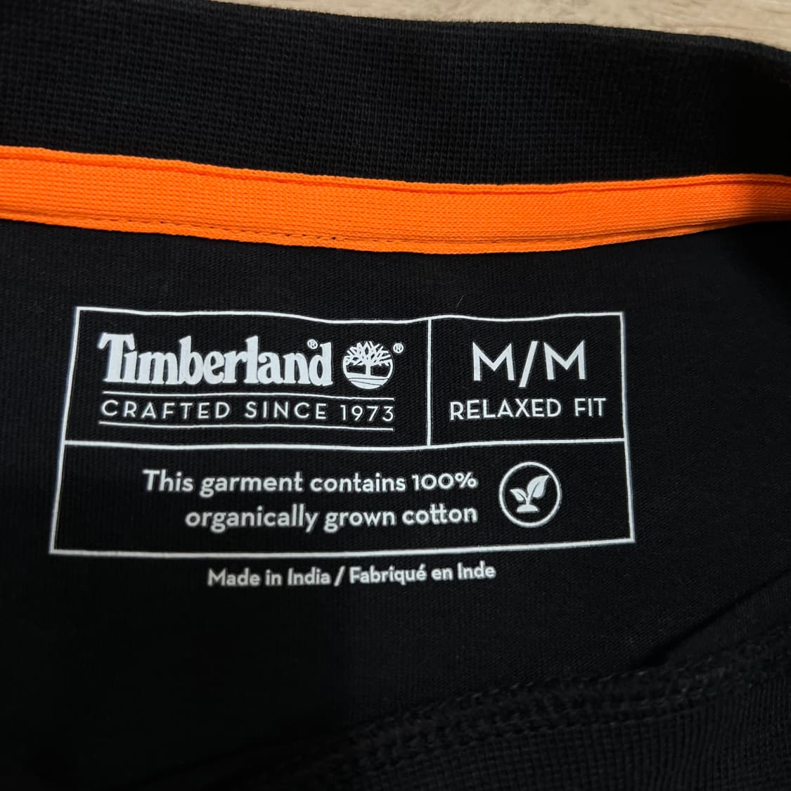 팀버랜드 포켓 코튼 롱슬리브 긴팔티셔츠 [블랙] M/95 상품이미지6