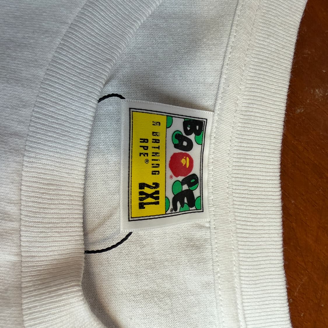 베이프 재팬 컬리지 티셔츠 [ 105-110 ] 상품이미지5