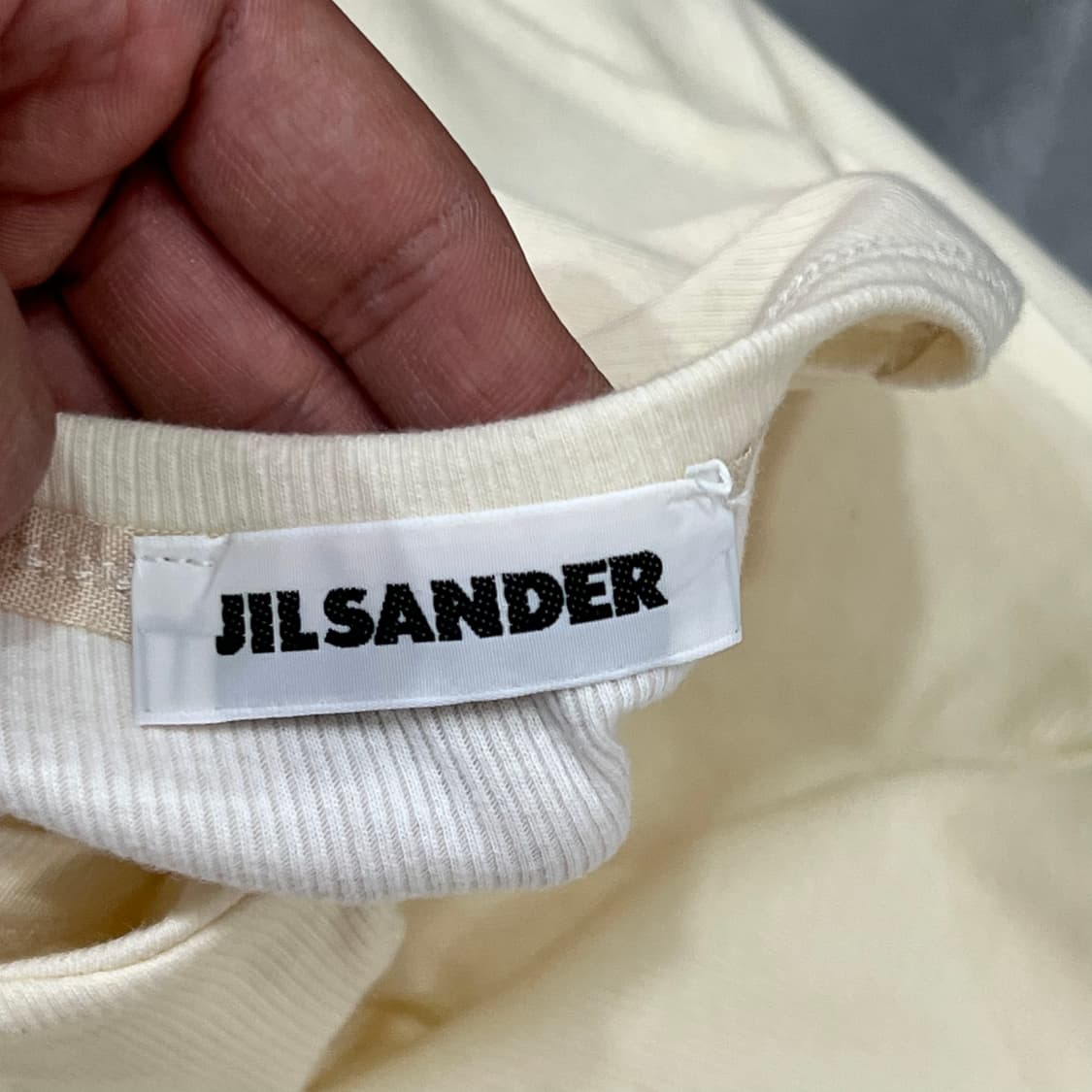  질샌더 하프 슬리브 티셔츠 +명품감정서 y16126 상품이미지7