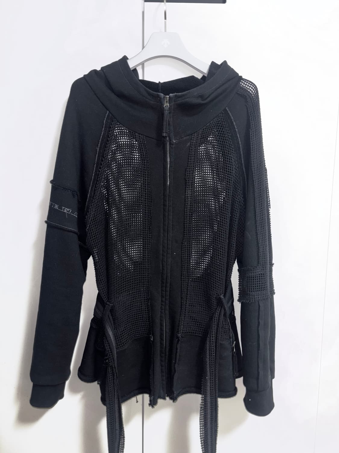 Aesynctx 에이시네틱스 HALF-NET ZIP Hoodie 후드집업 상품이미지1