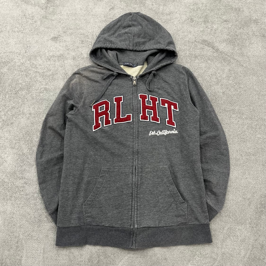 M 행텐 RLHT 후드집업 그레이 상품이미지1