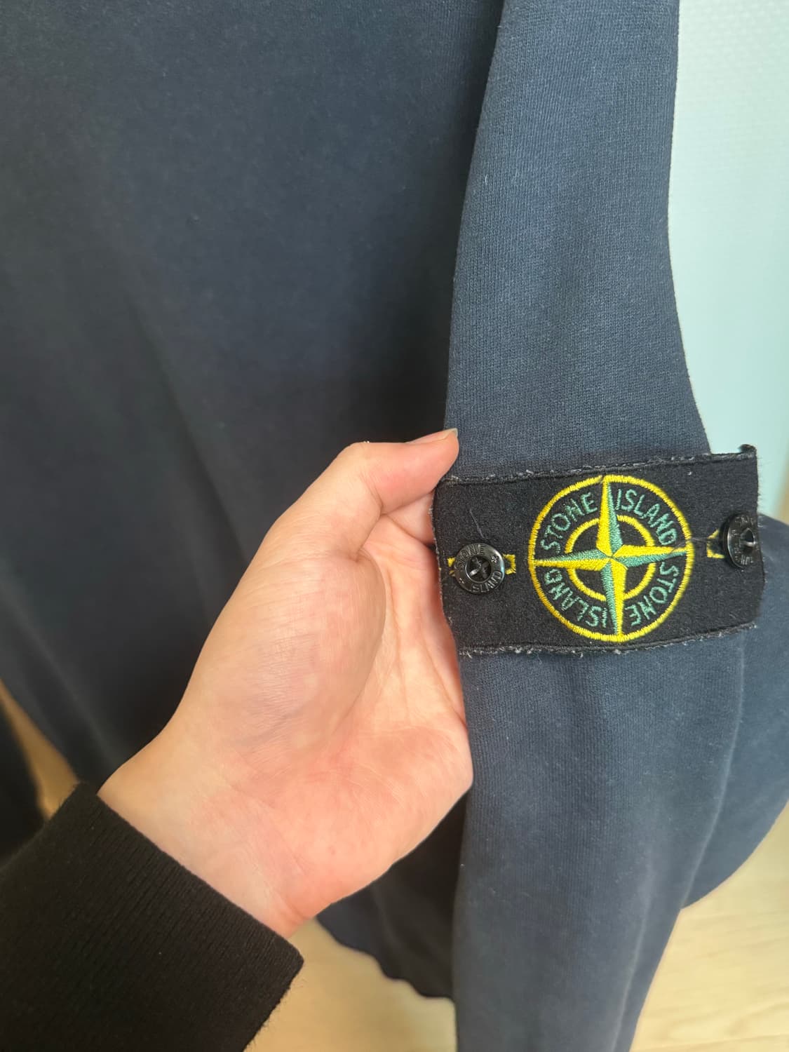 스톤아일랜드 네이비 맨투맨 L 상품이미지4