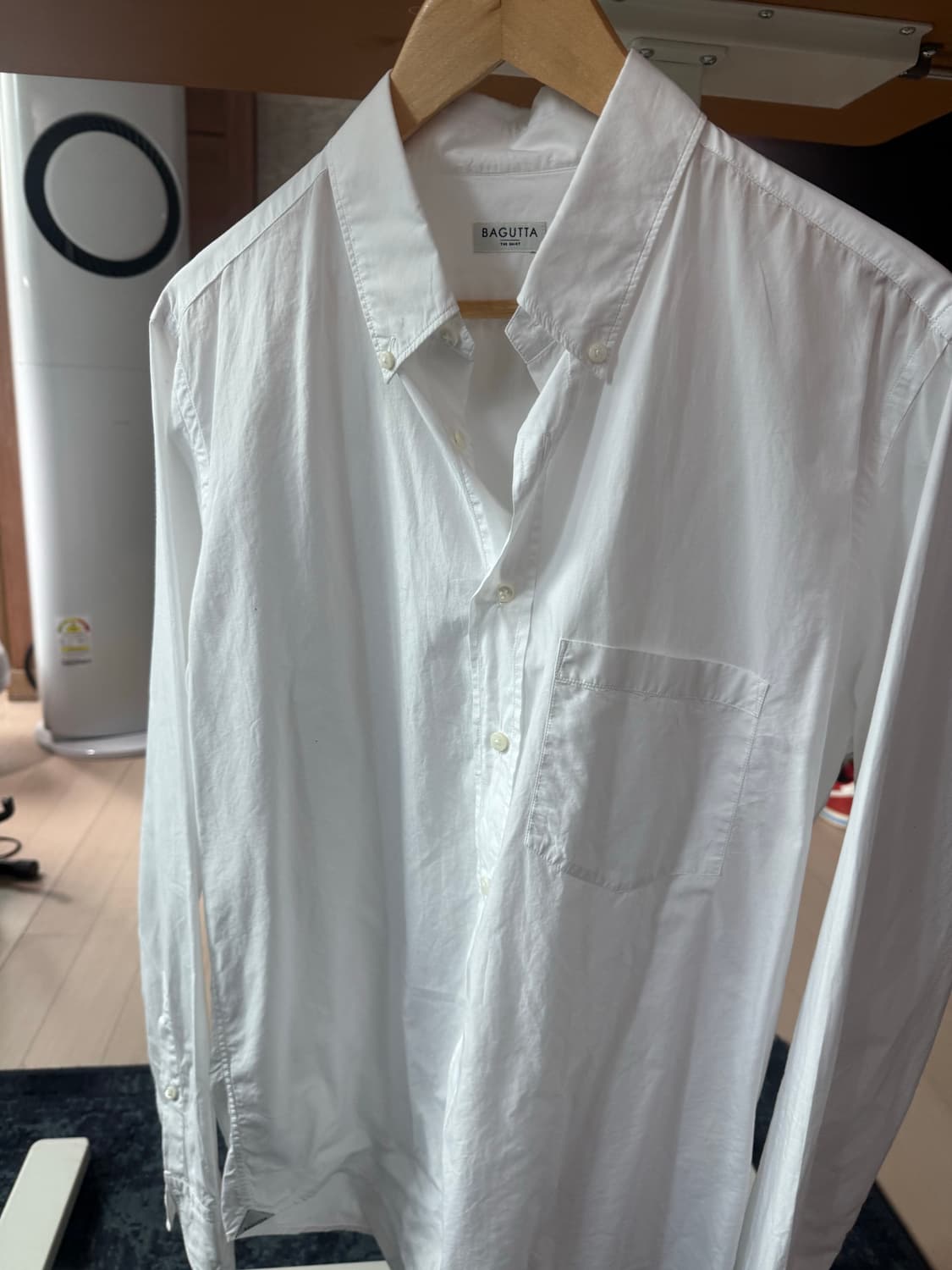 Bagutta 바구타 화이트 옥스포드셔츠 L slim fit 상품이미지2