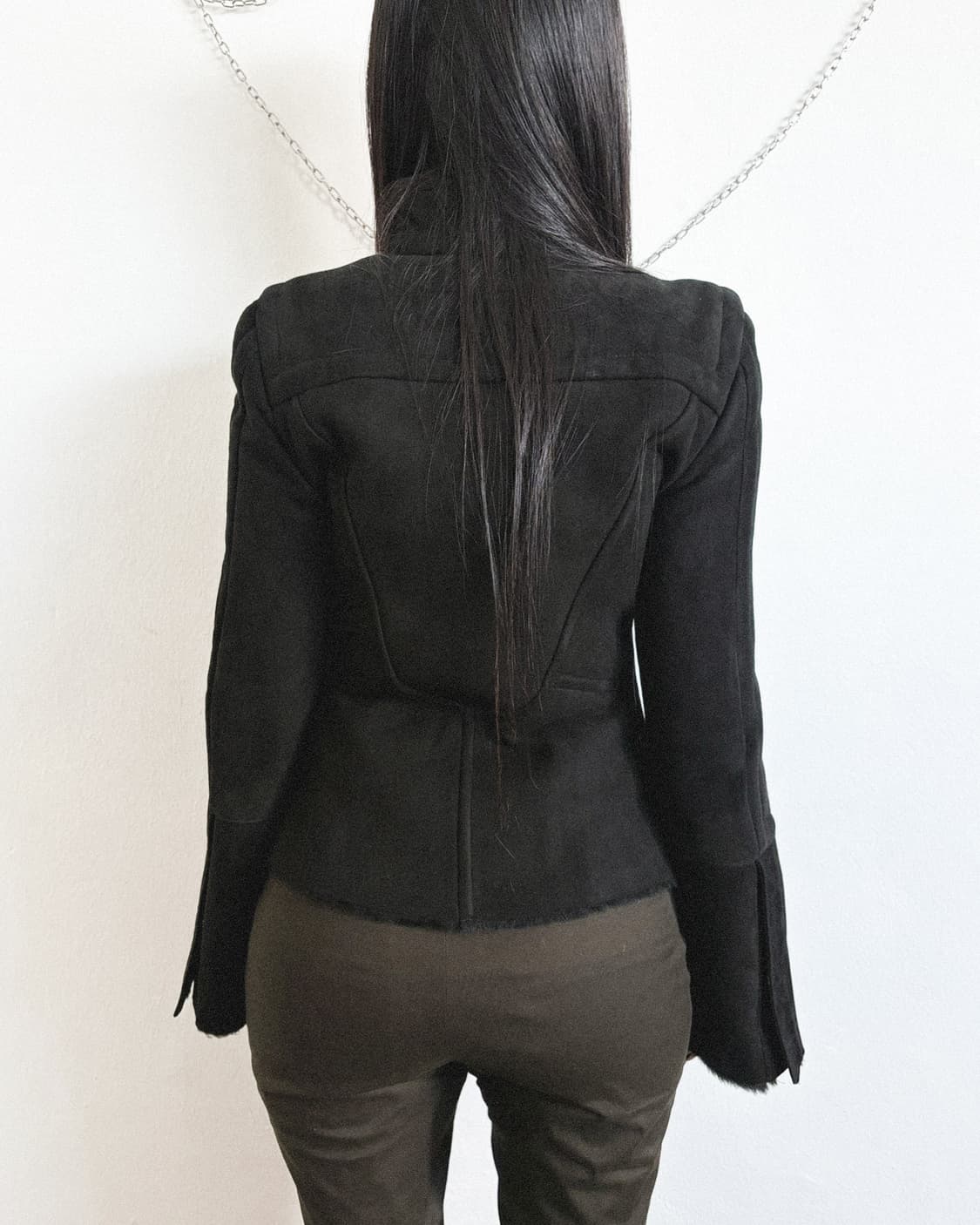 구찌 톰포드기 04AW 플레어슬리브 크롭컷 시어링자켓 상품이미지6