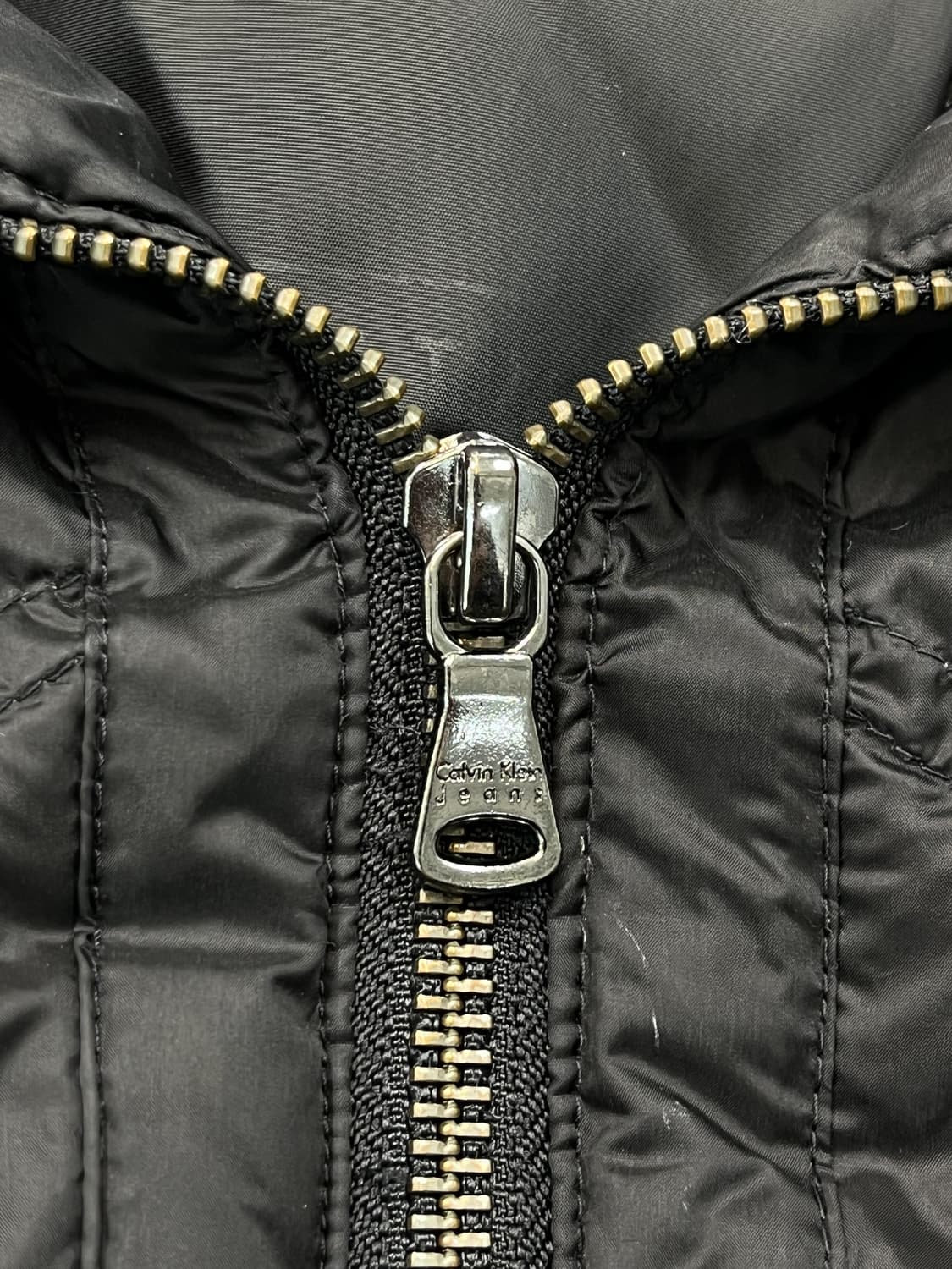 캘빈 클라인 진스 하이 넥 퀼티드 다운 자켓  상품이미지6