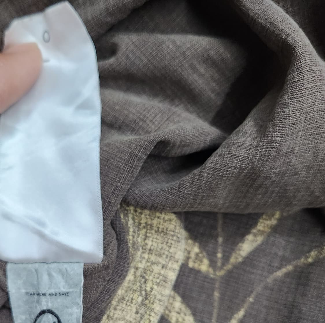 퀵실버 린넨 야자수 셔츠 M 상품이미지6