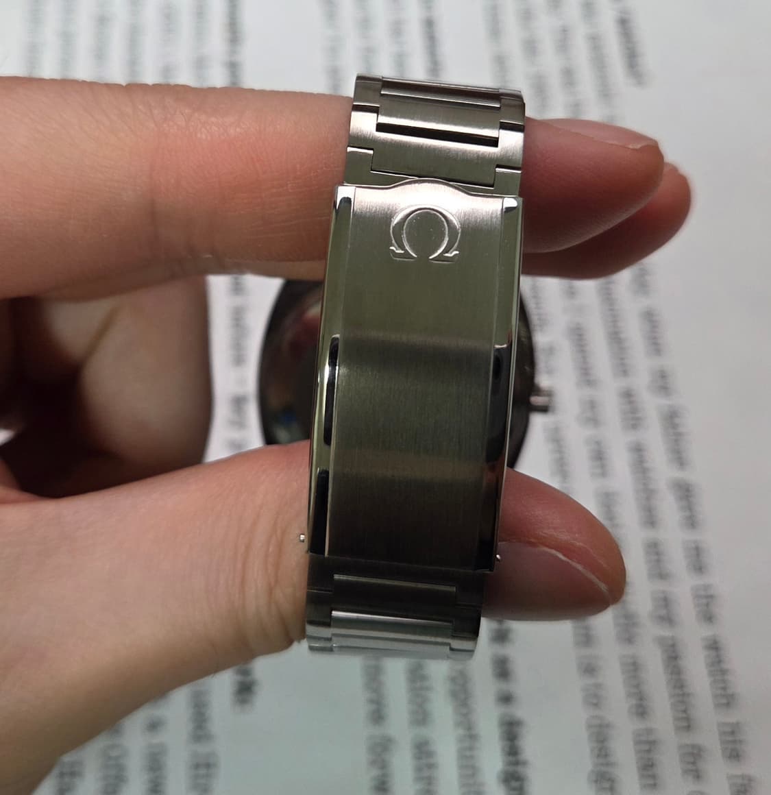 빈티지 오메가 씨마스터 테레비 순정 실버 싱글데이트 뻐뻐시 브슬 ver. 상품이미지6