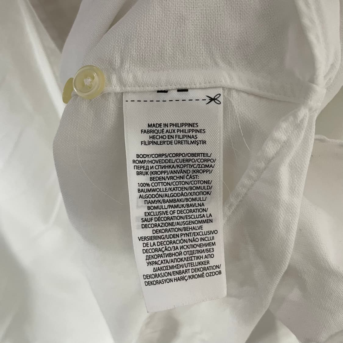 폴로 랄프로렌 화이트 셔츠 상품이미지4