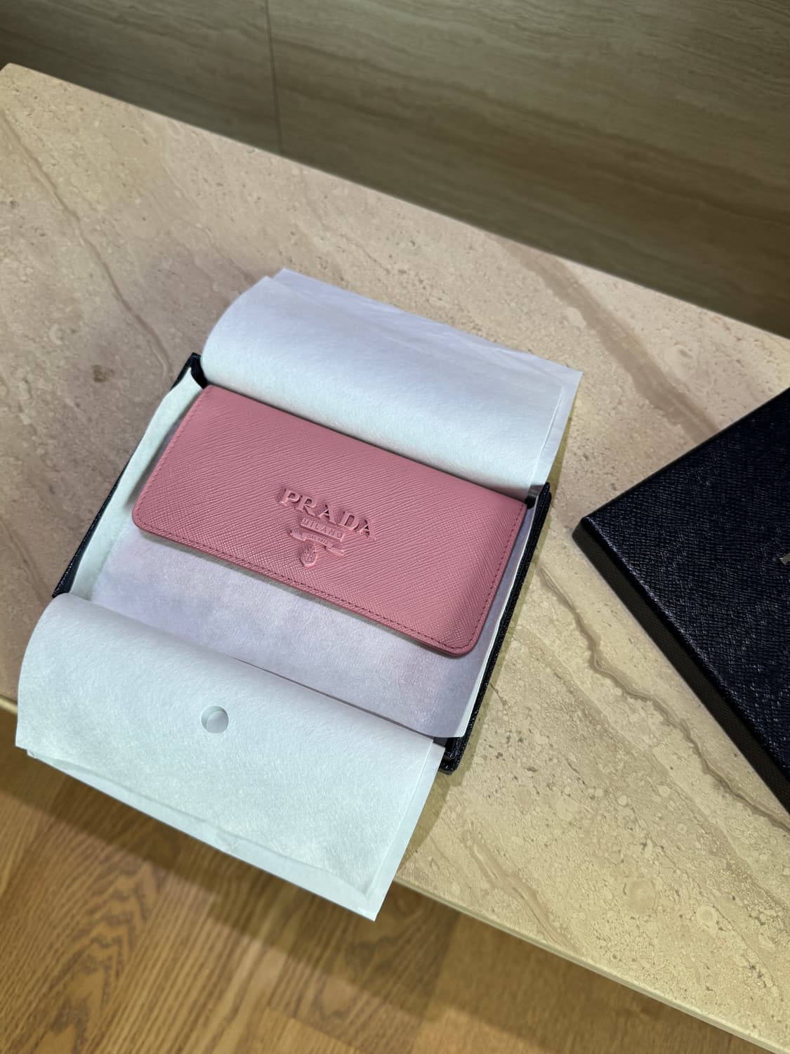 프라다 사피아노 핑크 지갑 상품이미지6