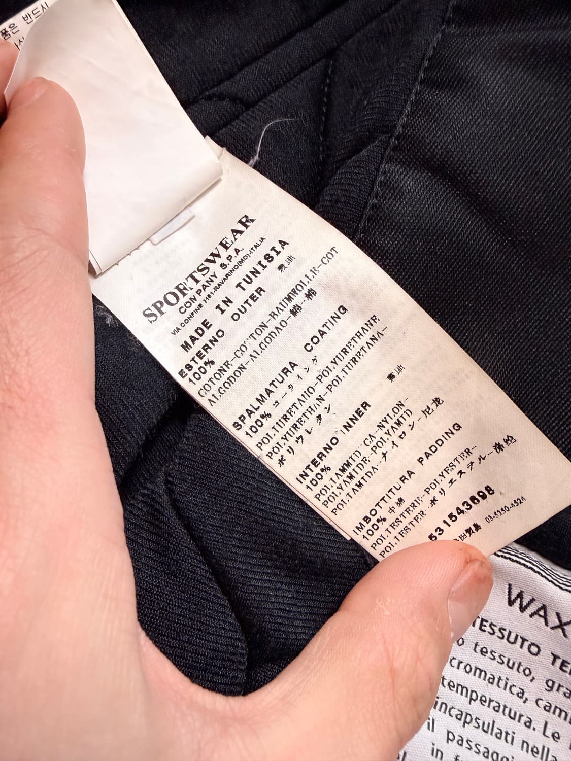 [L] 스톤아일랜드 왁스드 아이스 자켓2 상품이미지8