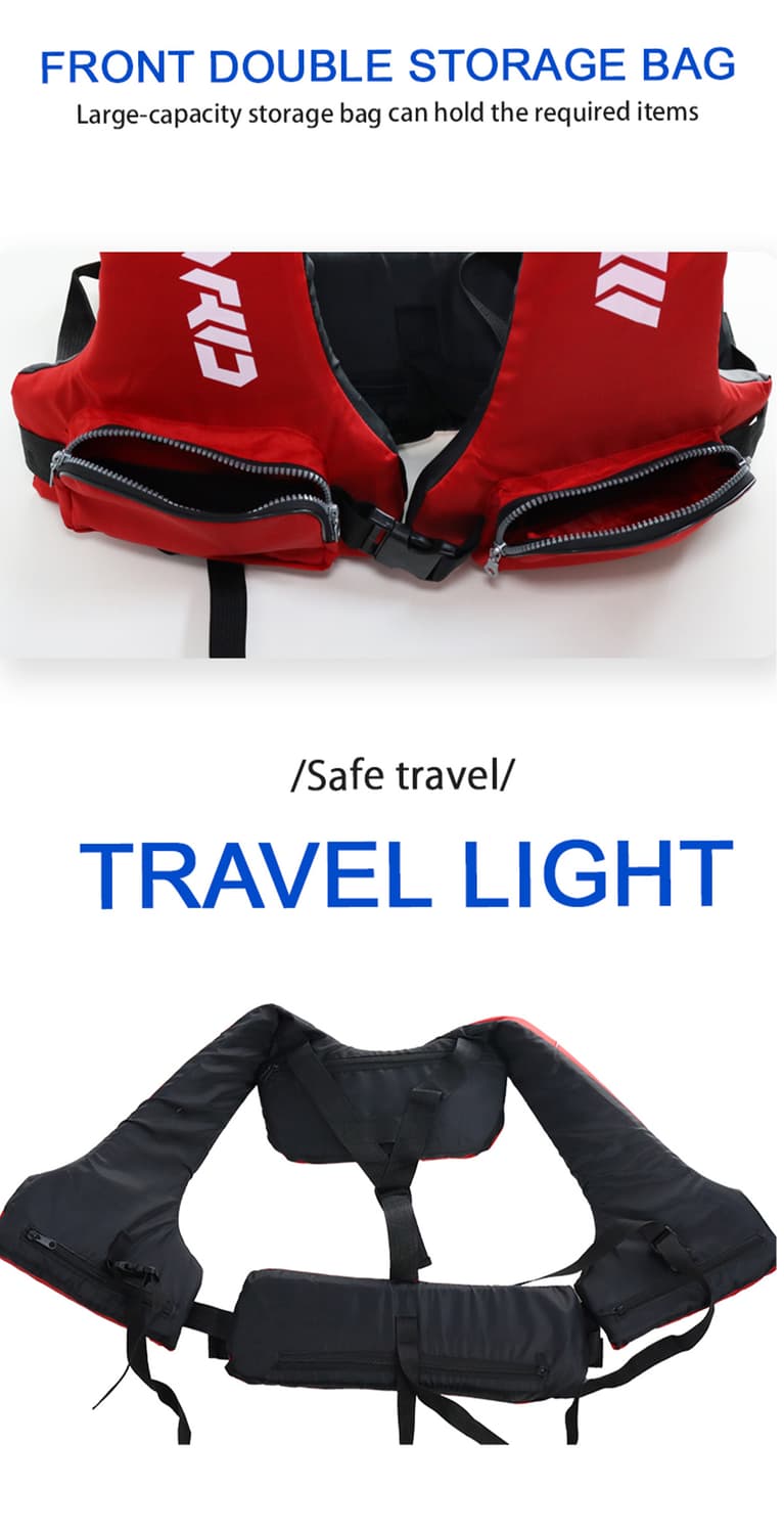 낚시 안전 다용도 부력 조끼 보트 스포츠 상품이미지3