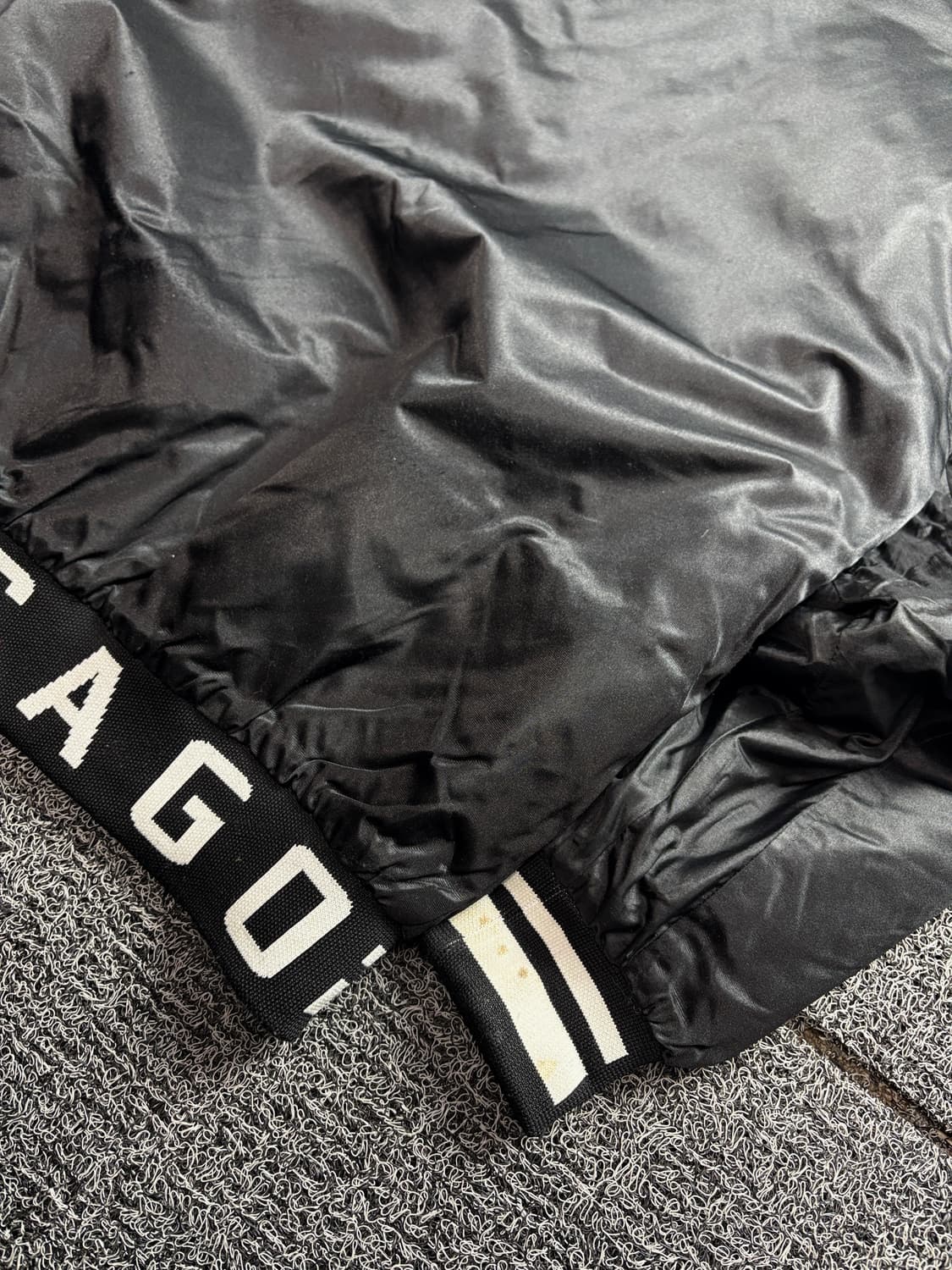 00s MLB 화이트 삭스 사틴 바시티 자켓 2707 상품이미지6