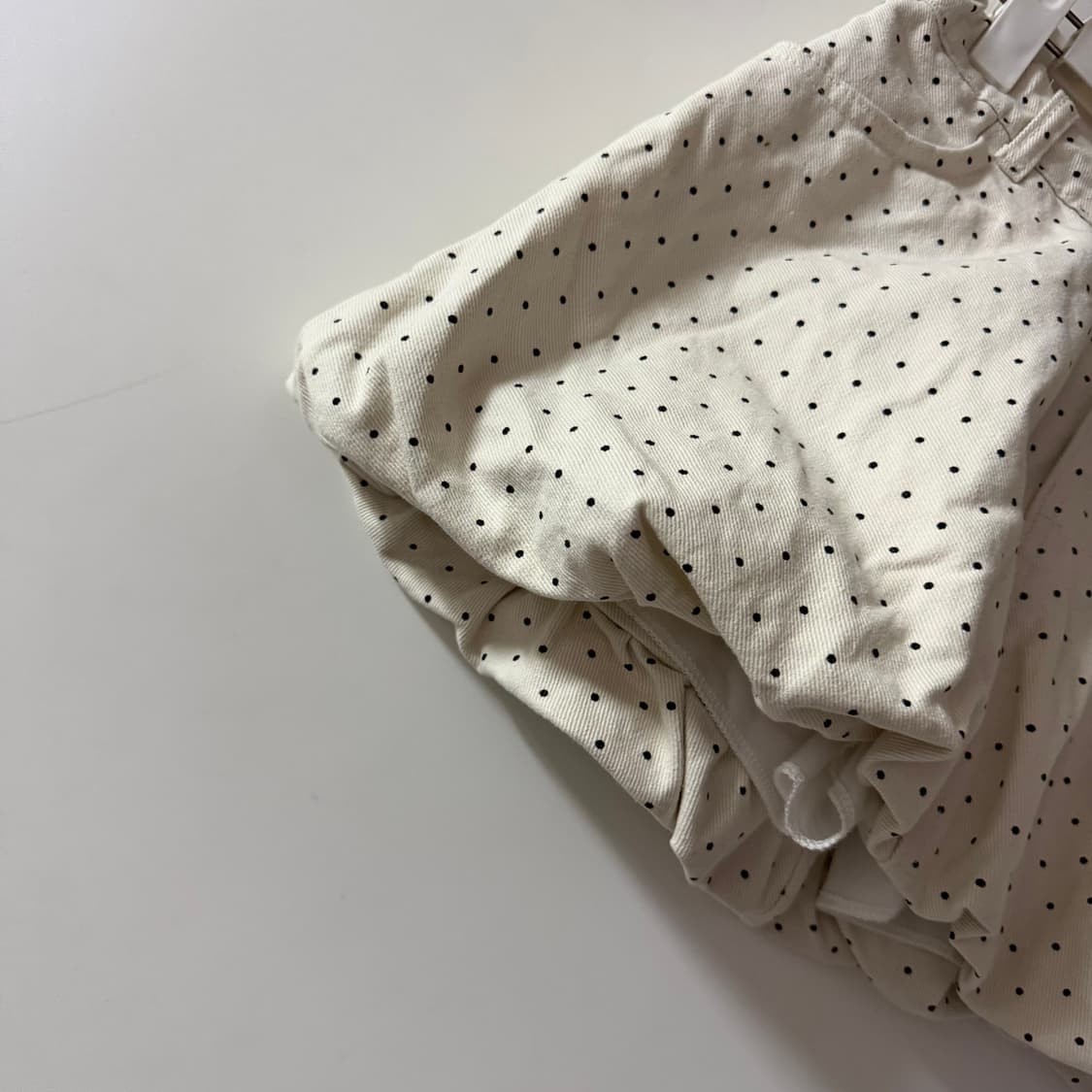 새상품 여자 도트 펌킨 미니스커트 S 상품이미지2