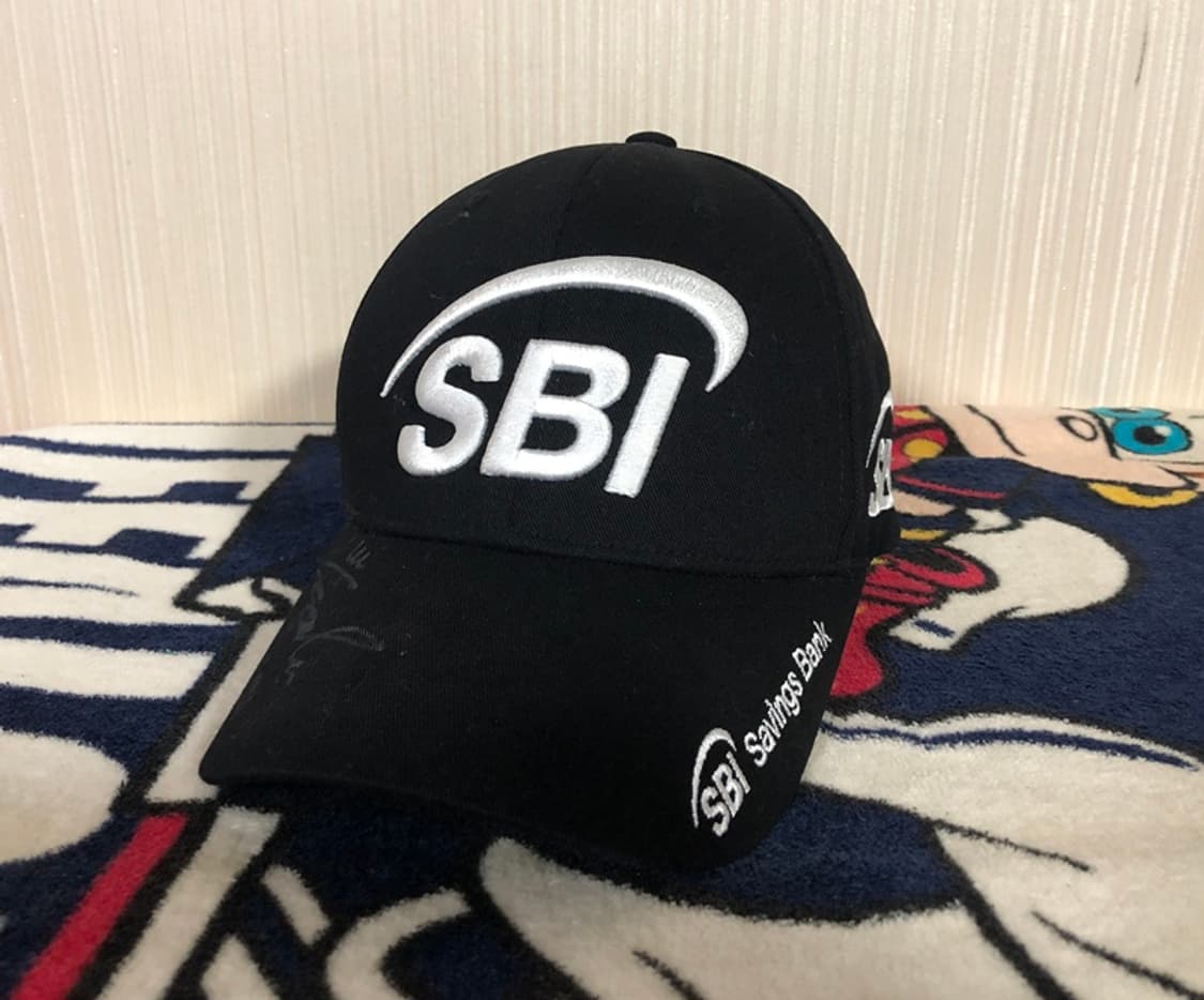 SBI저축은행 골프단모자/이소미프로 싸인모자 상품이미지1