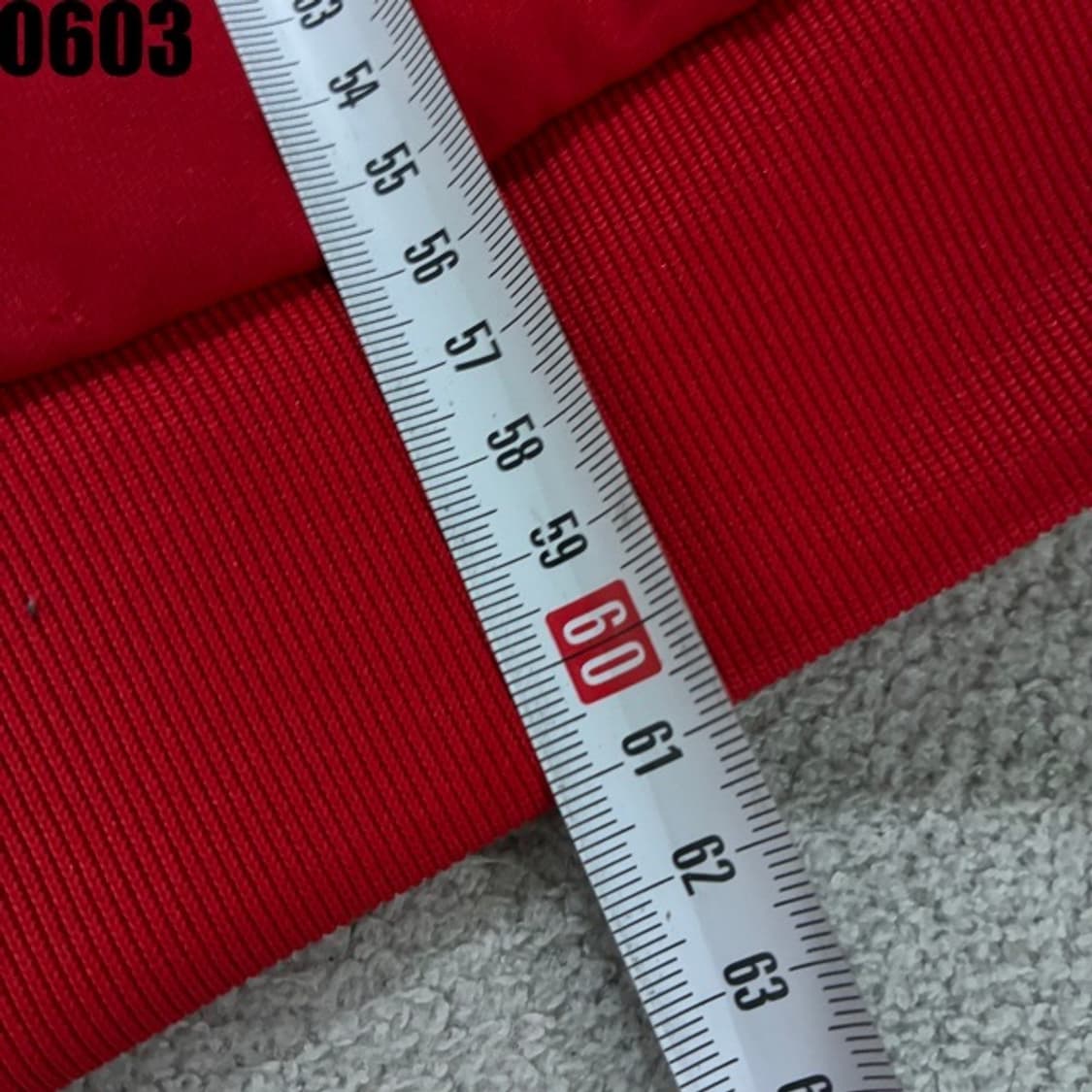 아디다스 레드 삼선져지  상품이미지5