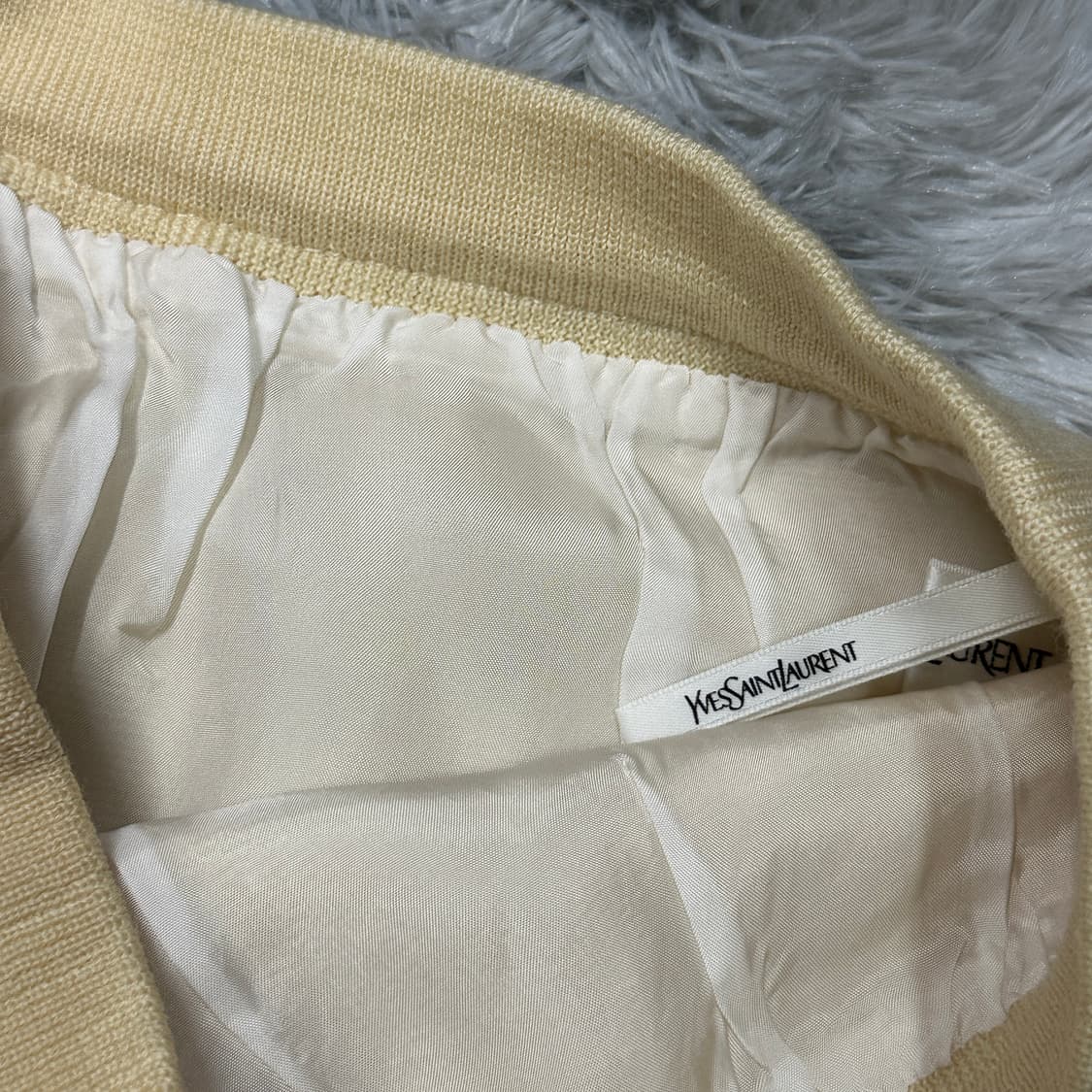 입생로랑 니트 H라인 울 스커트 상품이미지2