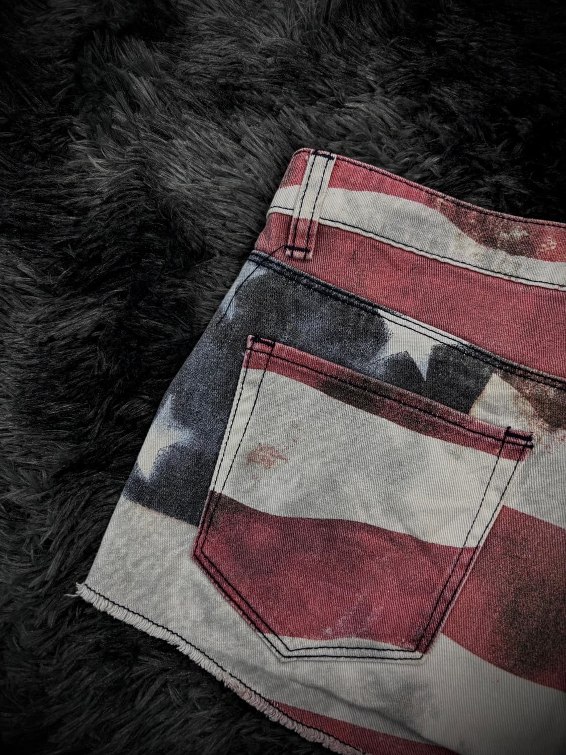 성조기 패턴 숏팬츠 상품이미지5