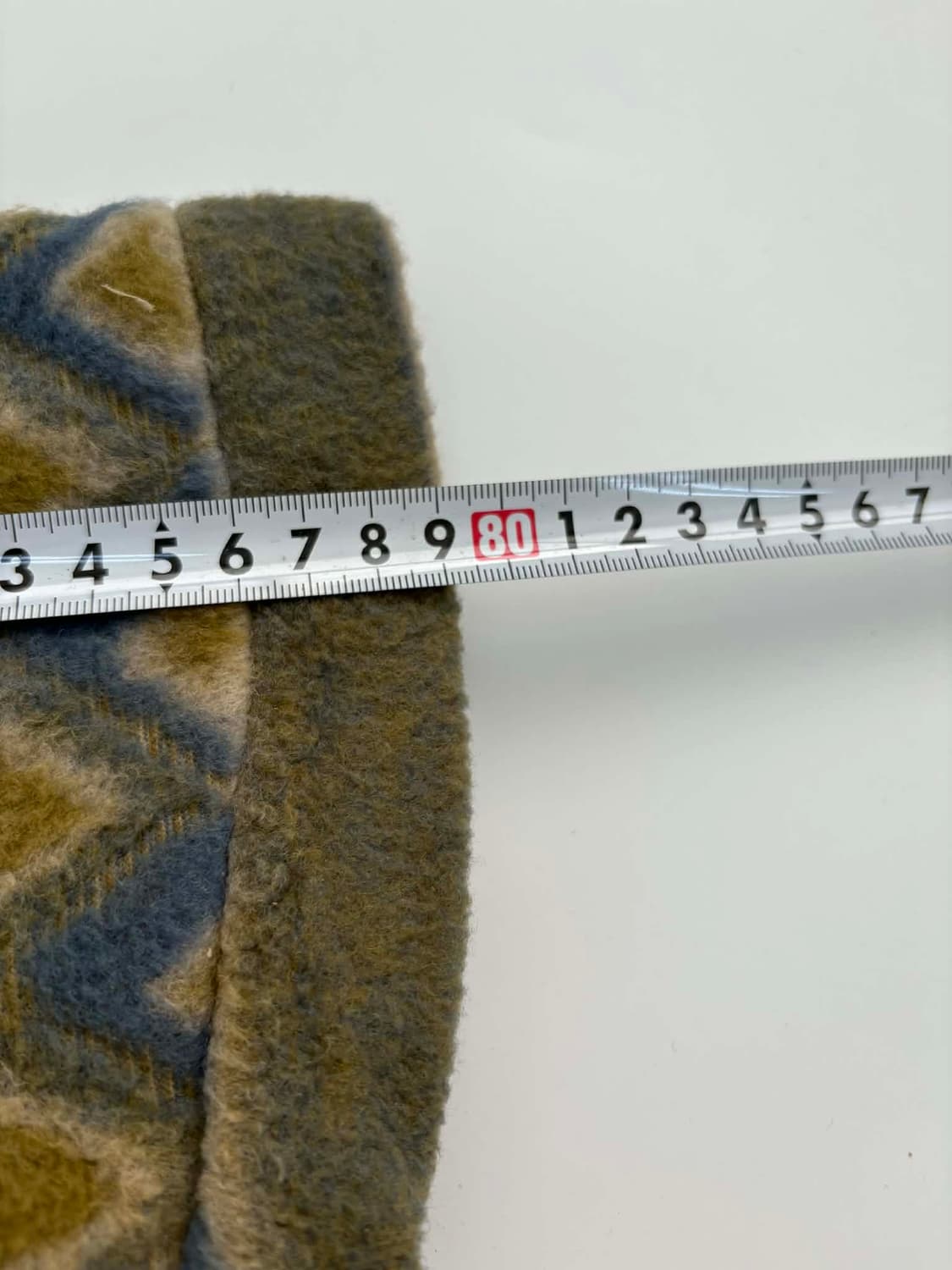 1990s 미쏘니 스포츠 나바호 아가일 패턴 퀄팅 니트 자켓 상품이미지5