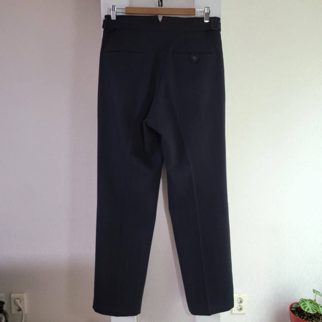 올드조 스트라이프 울·캐시미어 트라우져 상품이미지3