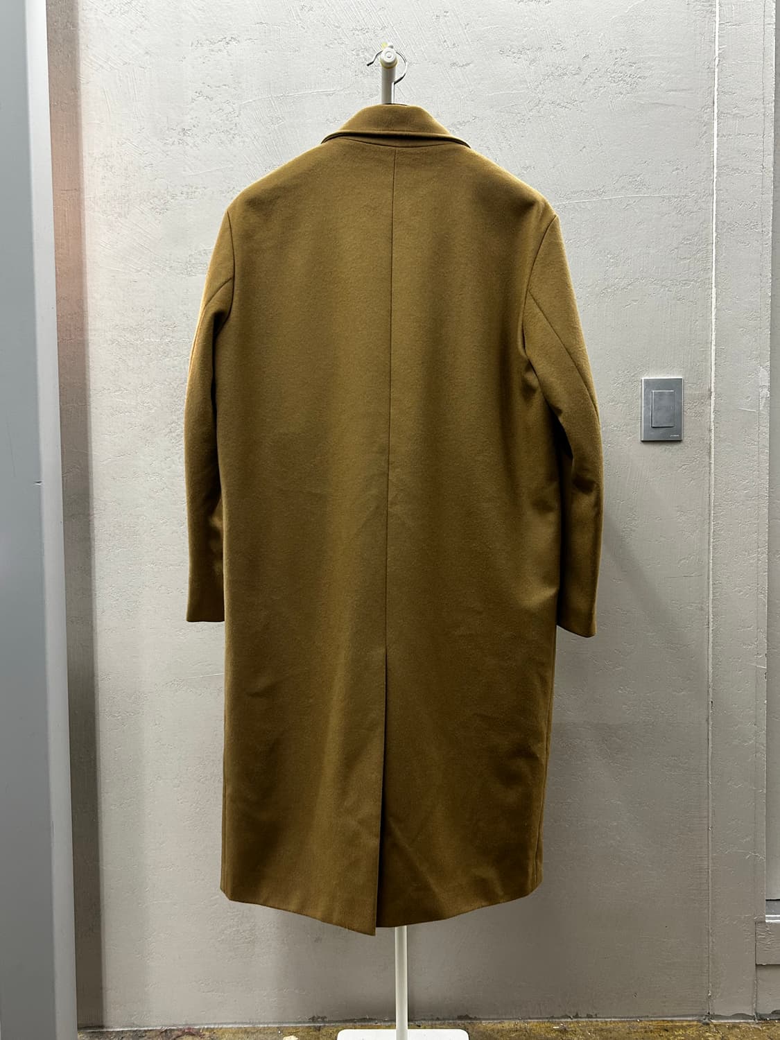 엘무드(LMOOD) 고급 울코트 브라운 코트 상품이미지3