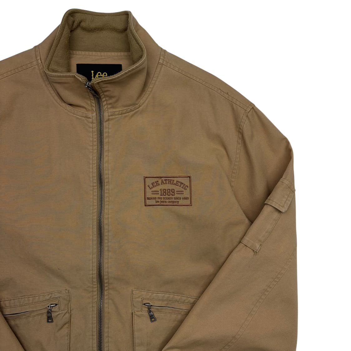 90s Lee 리 빈티지 멀티포켓 베이지 코튼 워크 자켓 L 상품이미지2