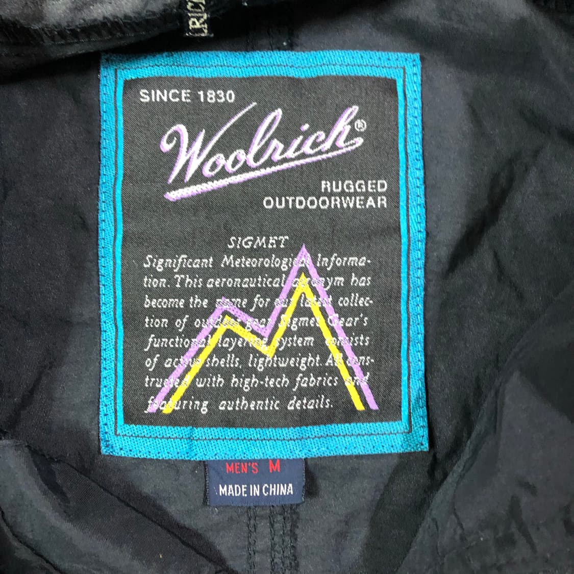 [M~L] 울리치 검정 후드 아노락 바람막이 상품이미지5