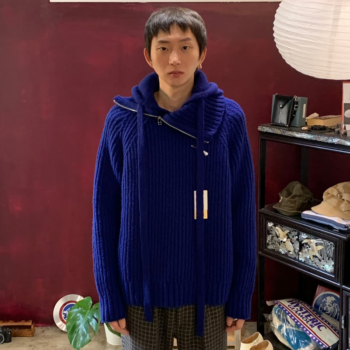 Bed J.W. Ford 후드 하이넥 스웨터 상품이미지7