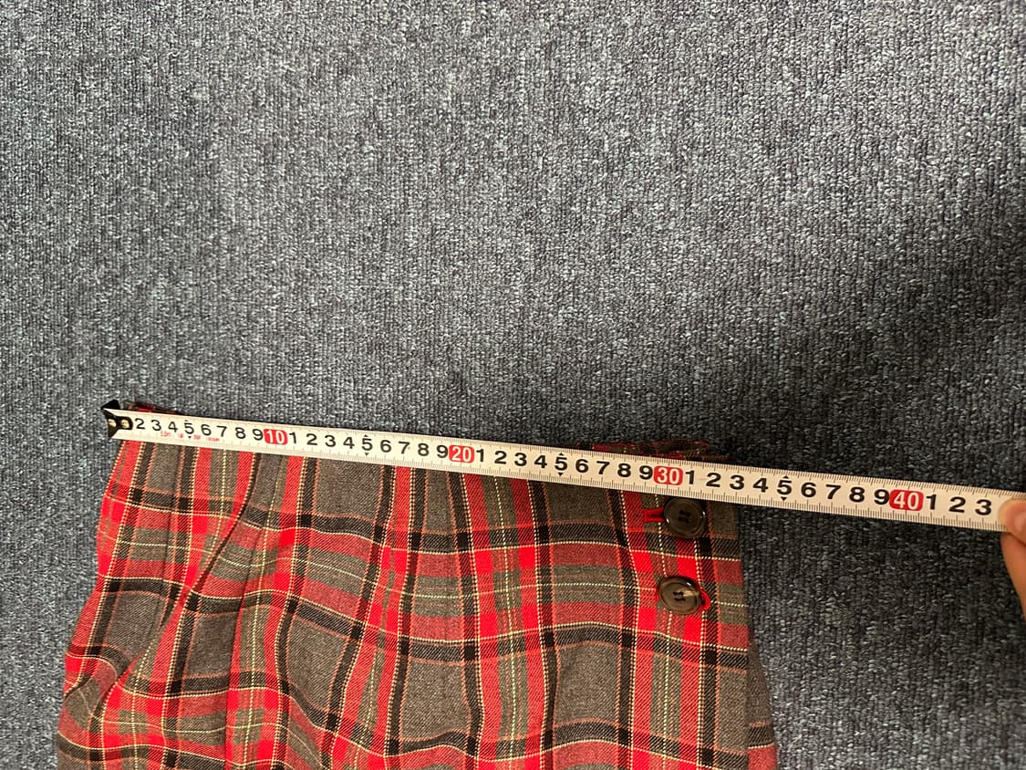 Ore 오어 시그니처 체크 스커트 상품이미지6