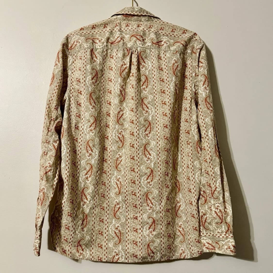 RRL 더블알엘 페이즐리 프린트 워크셔츠 상품이미지6