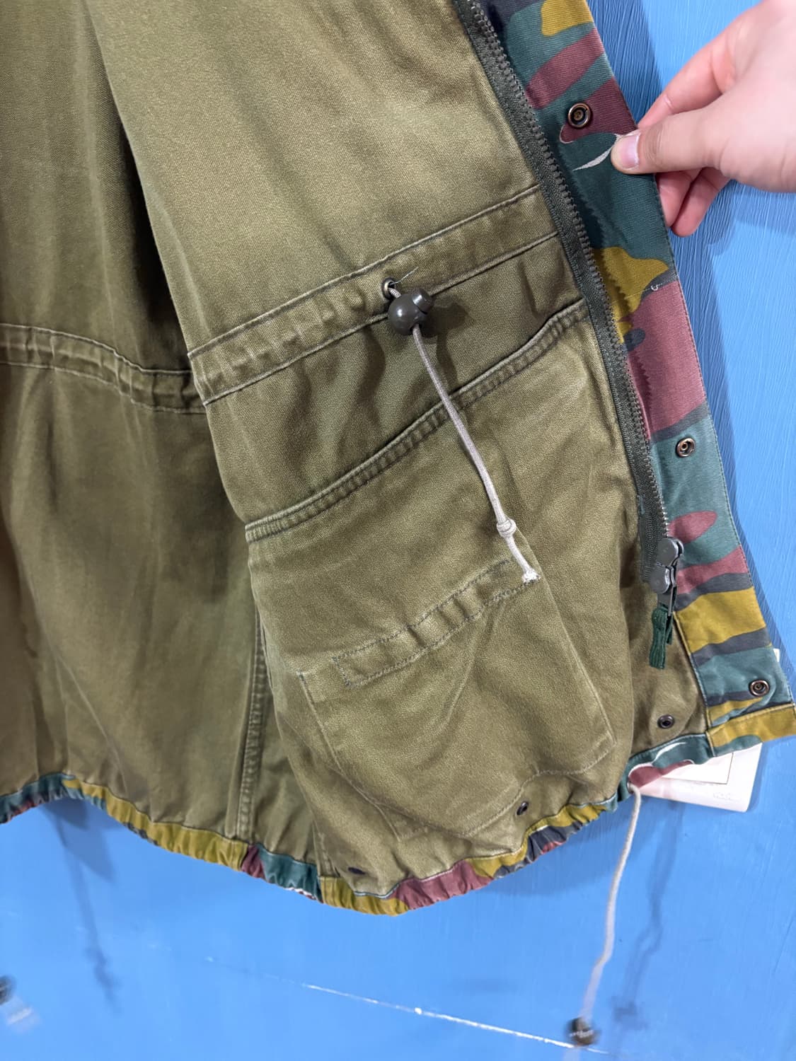 90s Belgian army M90 Filed Jacket. 상품이미지7