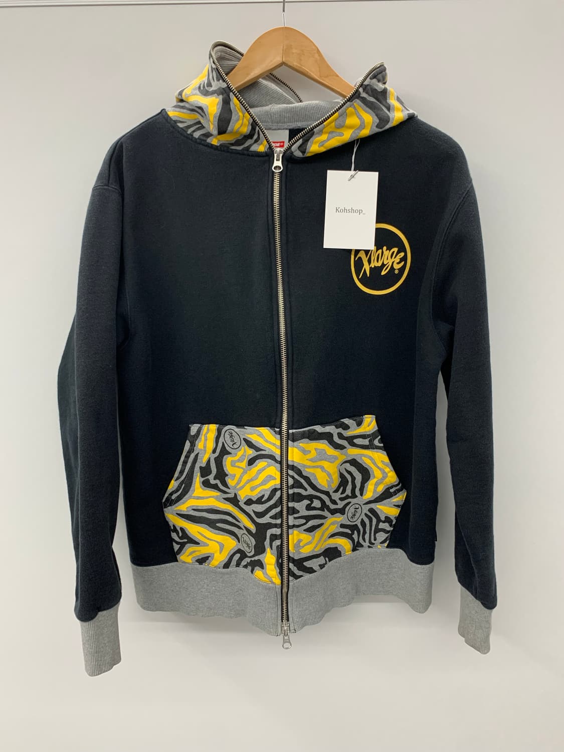 X large two-face 풀집업 상품이미지4