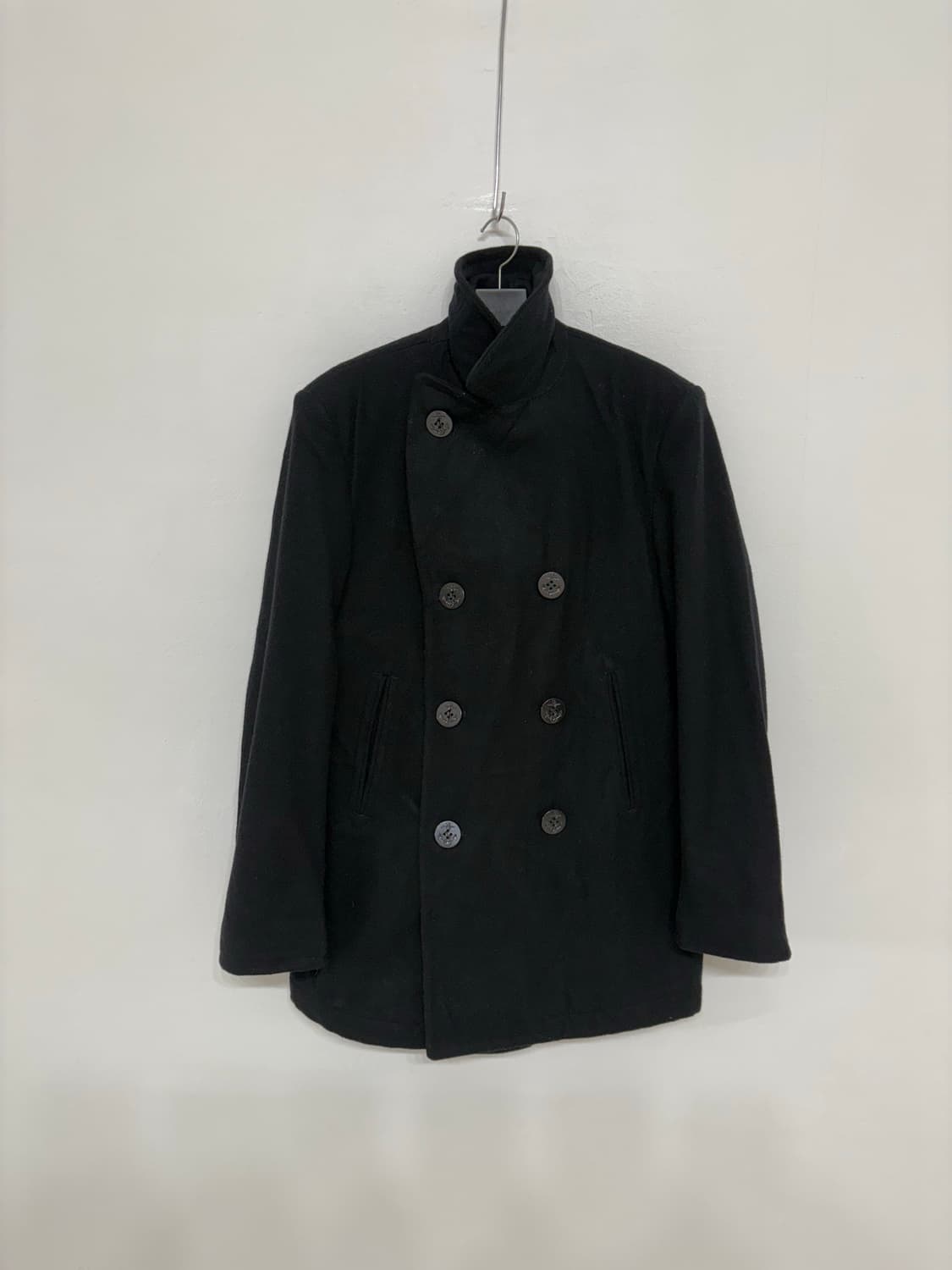 80‘s USN Wool Pea Overcoat. 상품이미지7