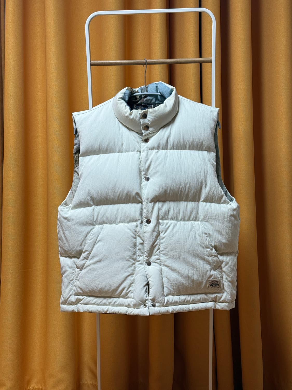 [L] 스투시 피터 서덜랜드 리버시블 다운 베스트 상품이미지3