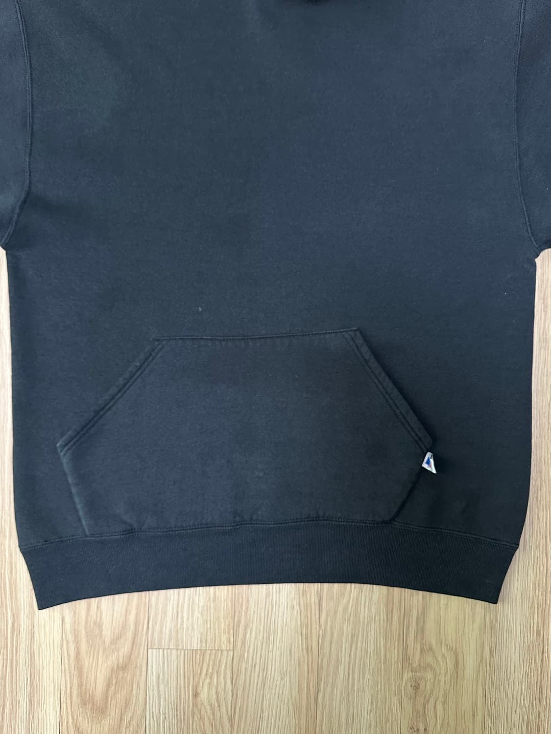 90s 빈티지 러셀 후드 블랙 L USA 상품이미지8