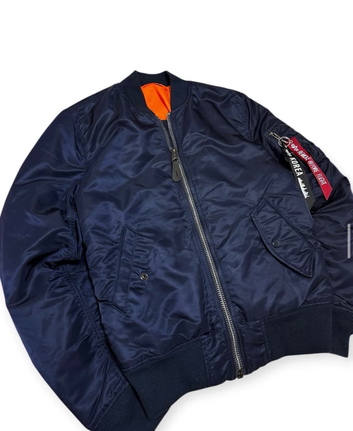 알파인더스트리 MA-1 네이비 항공점퍼 상품이미지3